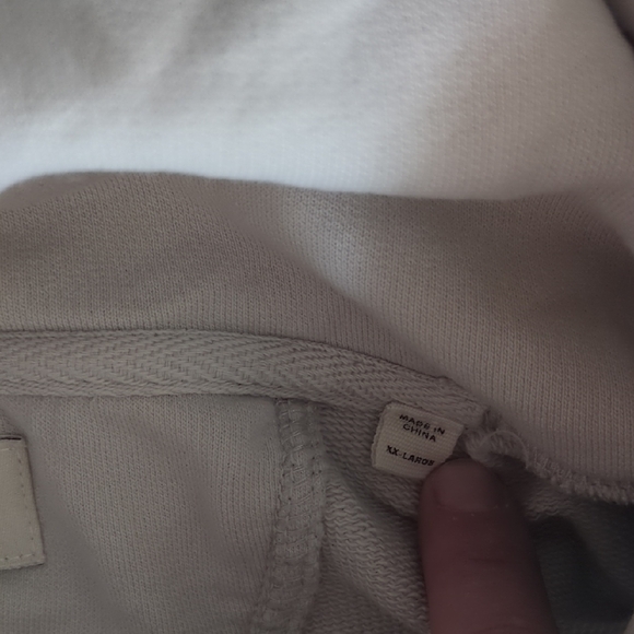 Buck Mason Off-White Hoodie - Picture 3 of 12